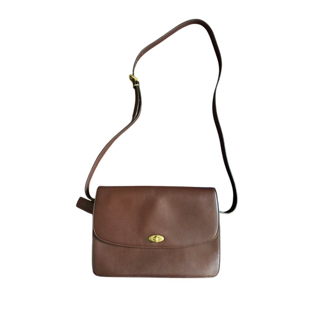 Vintage Coach Madison Royalton Pebbled Leather Crossbody